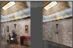 Project of neosacral interior no. 3