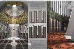 Projects of neosacral interiors